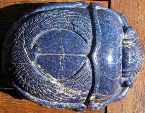 Lapis Lazuli SCARAB